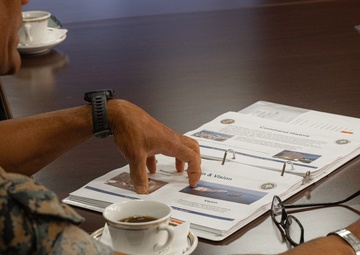 Brig. Gen. David C. Hyman Visits Naval Medical Center San Diego