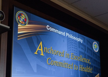 Brig. Gen. David C. Hyman Visits Naval Medical Center San Diego