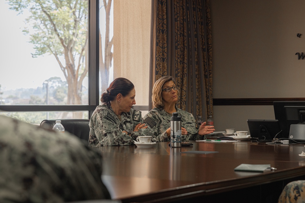 Brig. Gen. David C. Hyman Visits Naval Medical Center San Diego