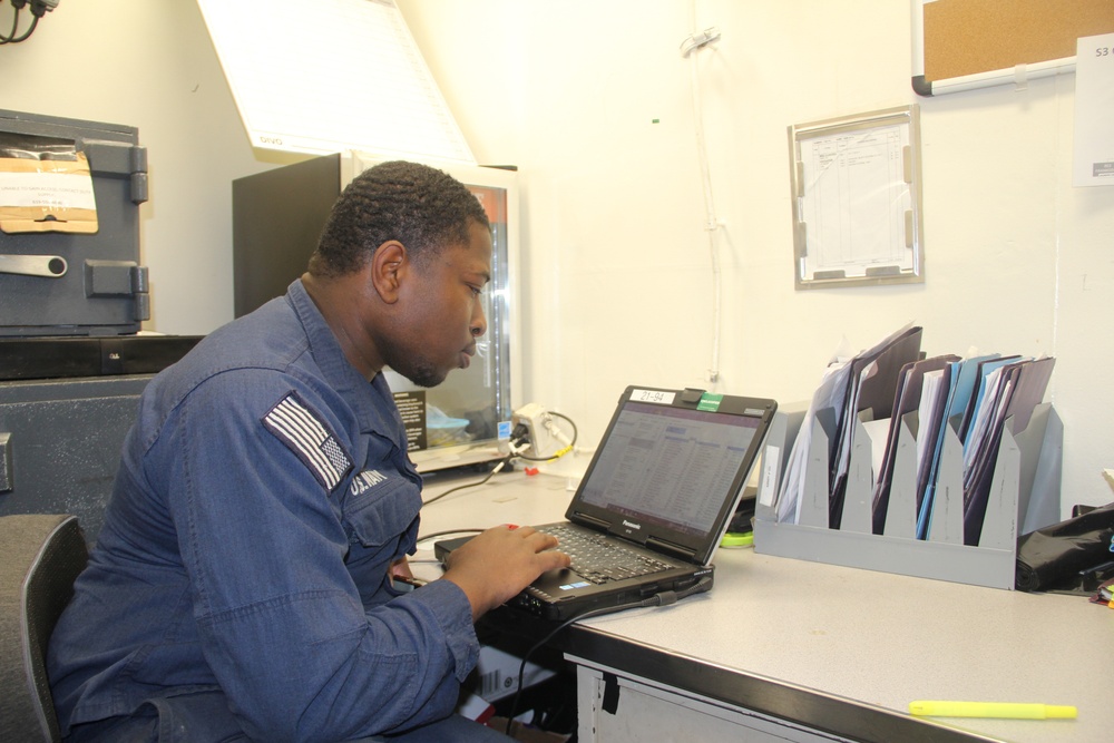 Pinckney conducts routine operations