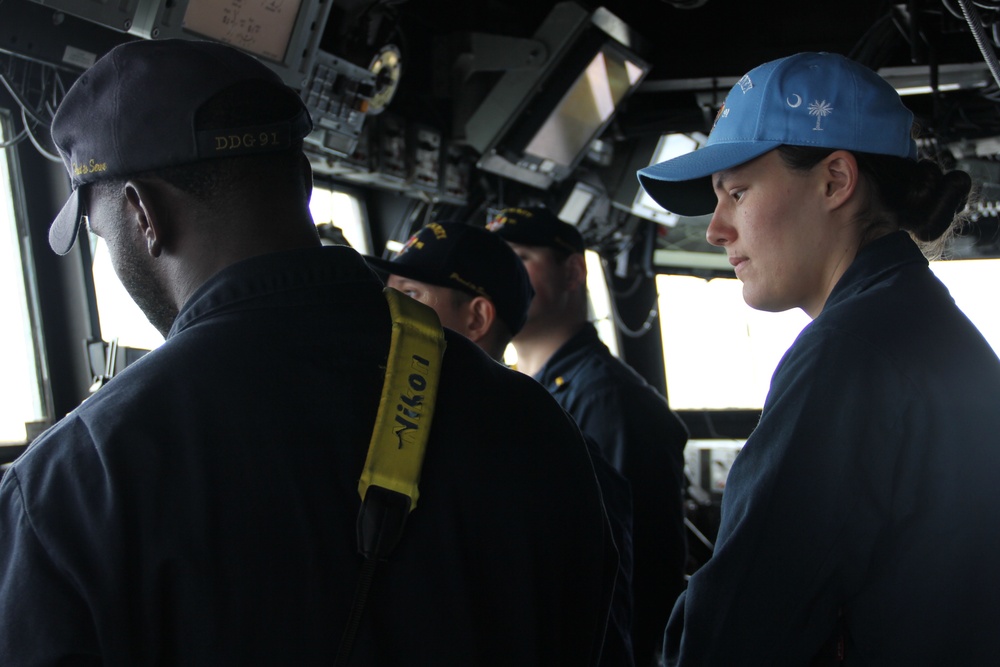 Pinckney conducts routine operations