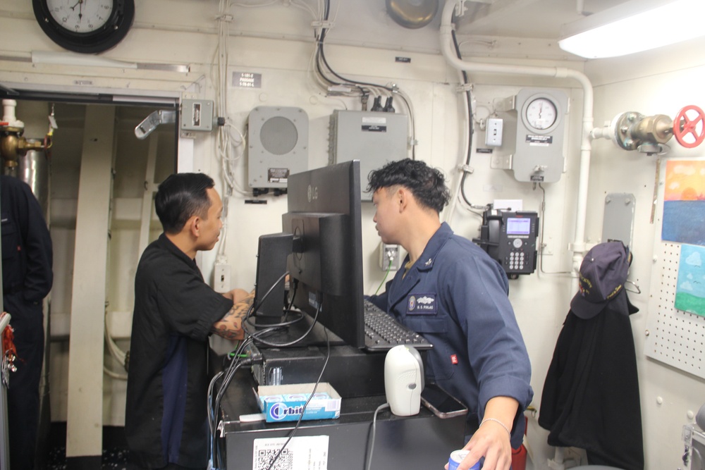 Pinckney conducts routine operations
