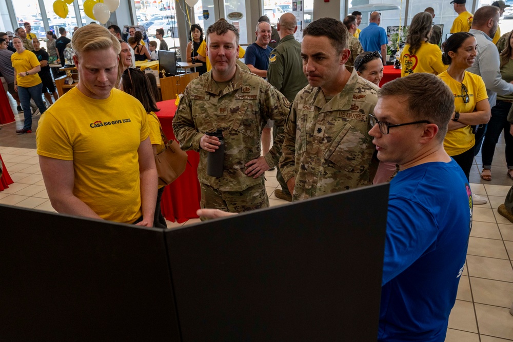 Holloman Airmen participate in the 2025 Casa Big Give