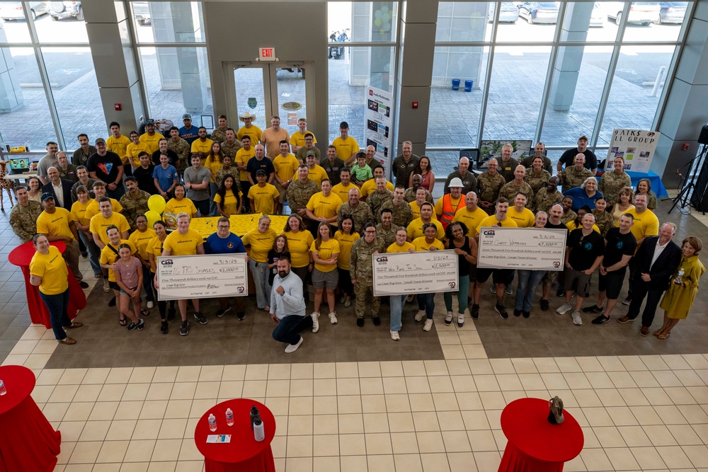 Holloman Airmen participate in the 2025 Casa Big Give