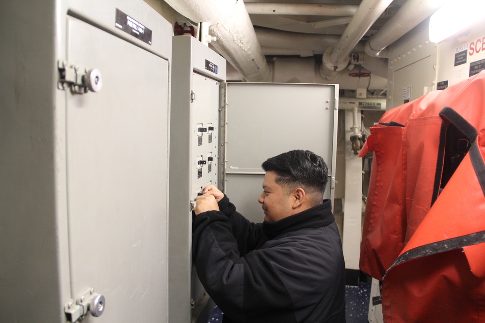 Pinckney conducts routine operations
