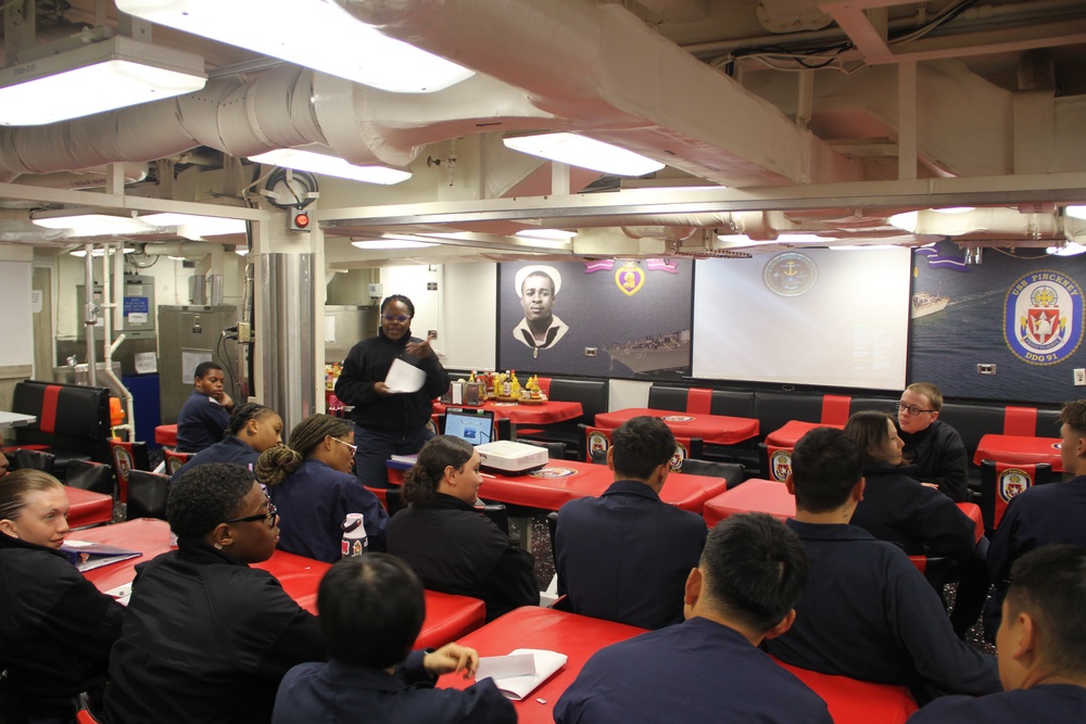 Pinckney conducts routine operations
