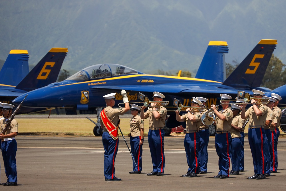 Blue Angels at the 2025 MCBH Kaneohe Bay Air Show
