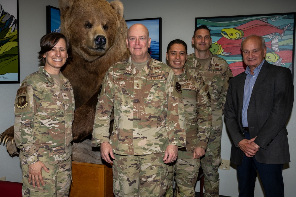 Medical Readiness Command-Alpha leadership visits JBER