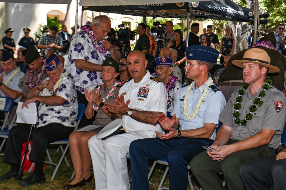 Honolulu recognized as Purple Heart City