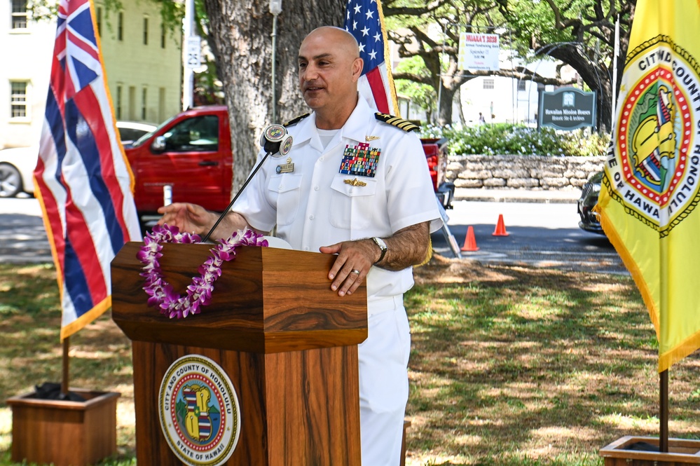 Honolulu recognized as Purple Heart City