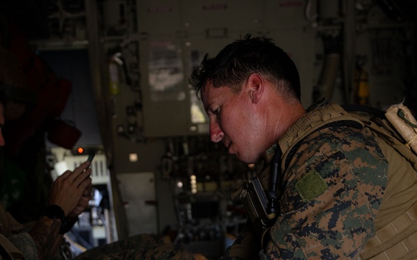 On 3: U.S. Service Members Sky Dive during the 2025 MCBH Kaneohe Airshow
