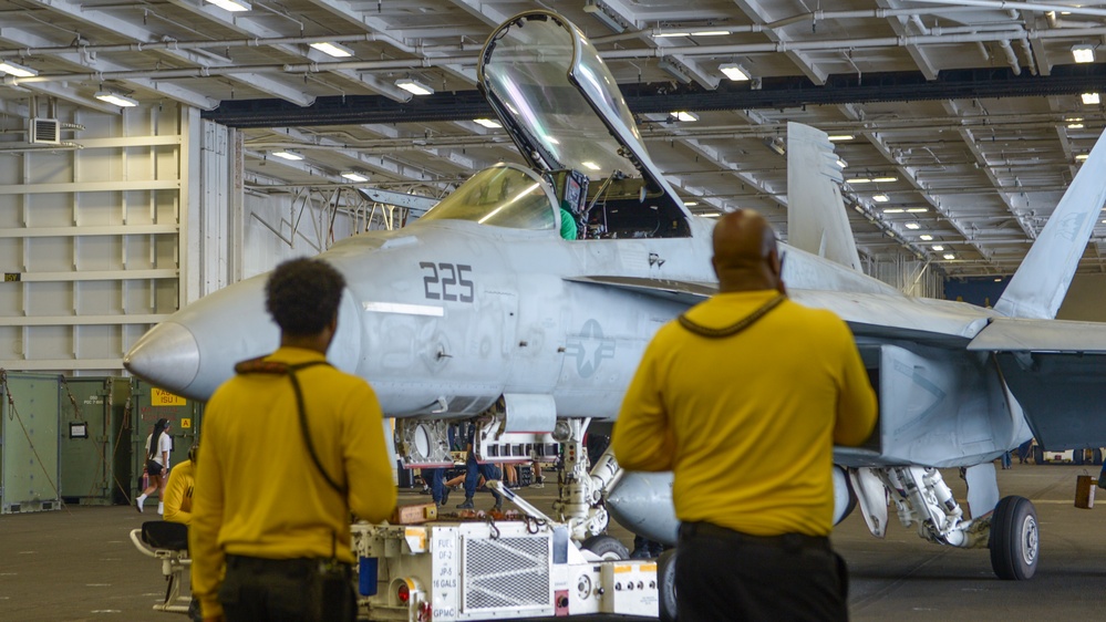 USS Theodore Roosevelt Maintenance