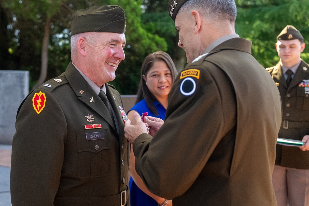 I Corps Bids Farewell to CW5 Oroho