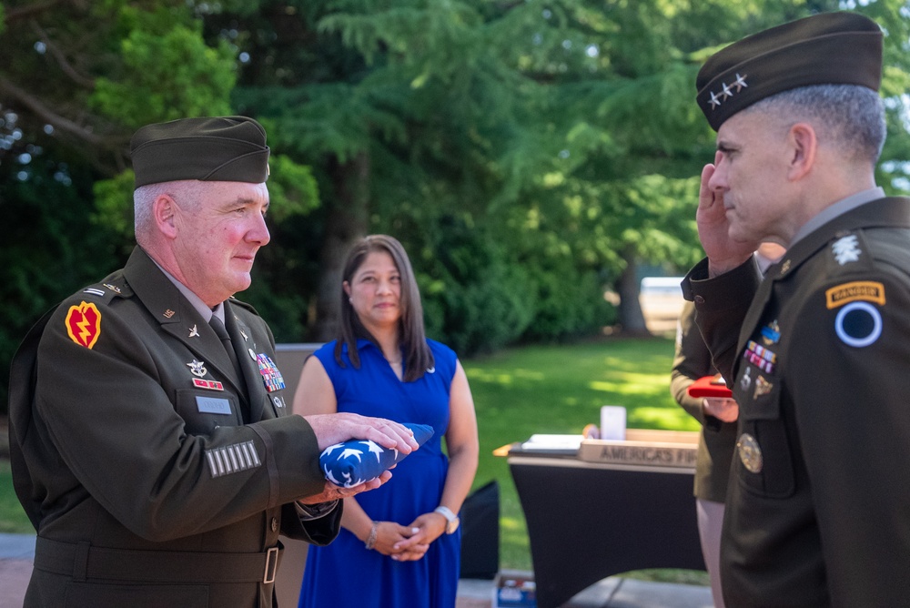I Corps Bids Farewell to CW5 Oroho