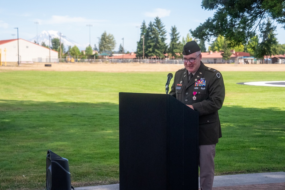 I Corps Bids Farewell to CW5 Oroho