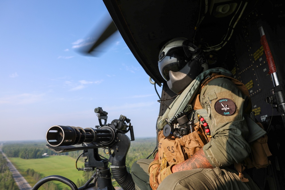 Coyotes on the hunt at Northern Strike 25-2