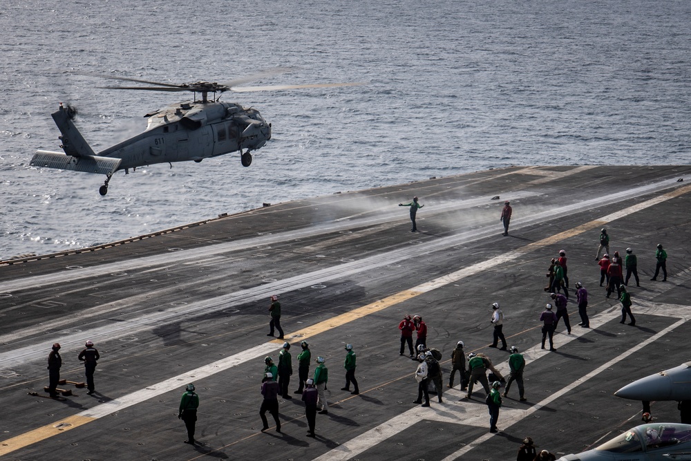 Nimitz Conducts Routine Operations