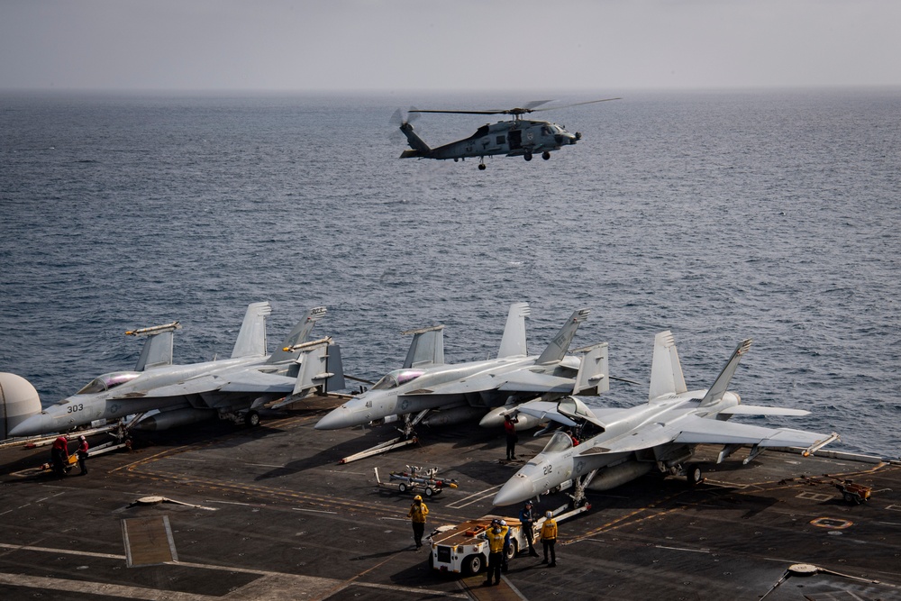 Nimitz Conducts Routine Operations