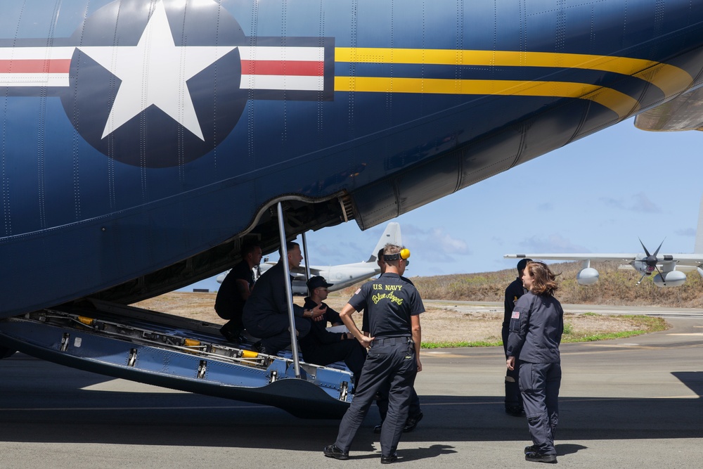 U.S. Navy Blue Angels Host “Fat Albert” Ride-Along During Military Appreciation Day At MCBH