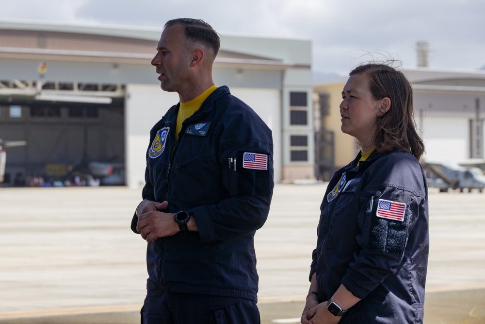 U.S. Navy Blue Angels Host “Fat Albert” Ride-Along During Military Appreciation Day At MCBH
