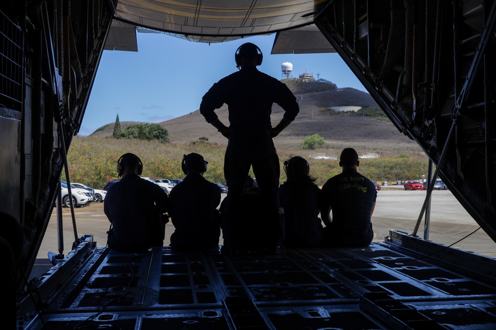 U.S. Navy Blue Angels Host “Fat Albert” Ride-Along During Military Appreciation Day At MCBH