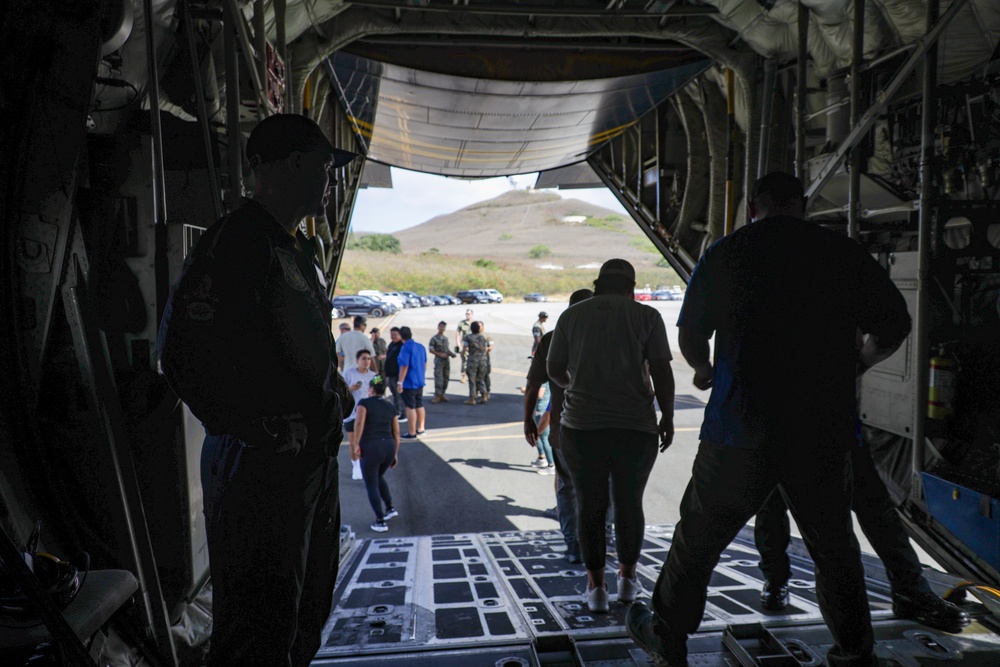 U.S. Navy Blue Angels Host “Fat Albert” Ride-Along During Military Appreciation Day At MCBH