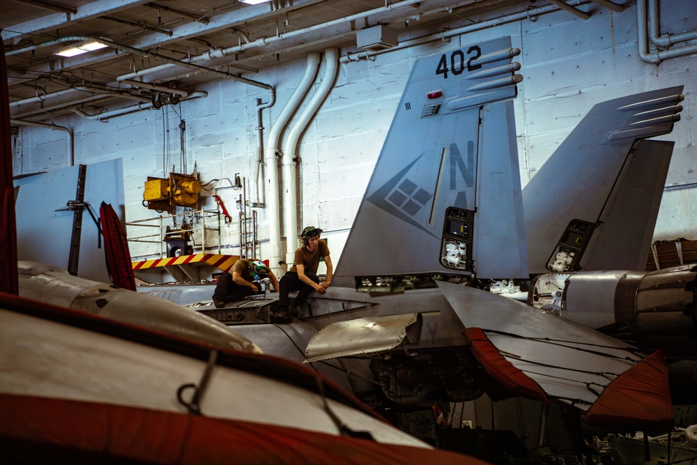 Nimitz Conducts Routine Operations
