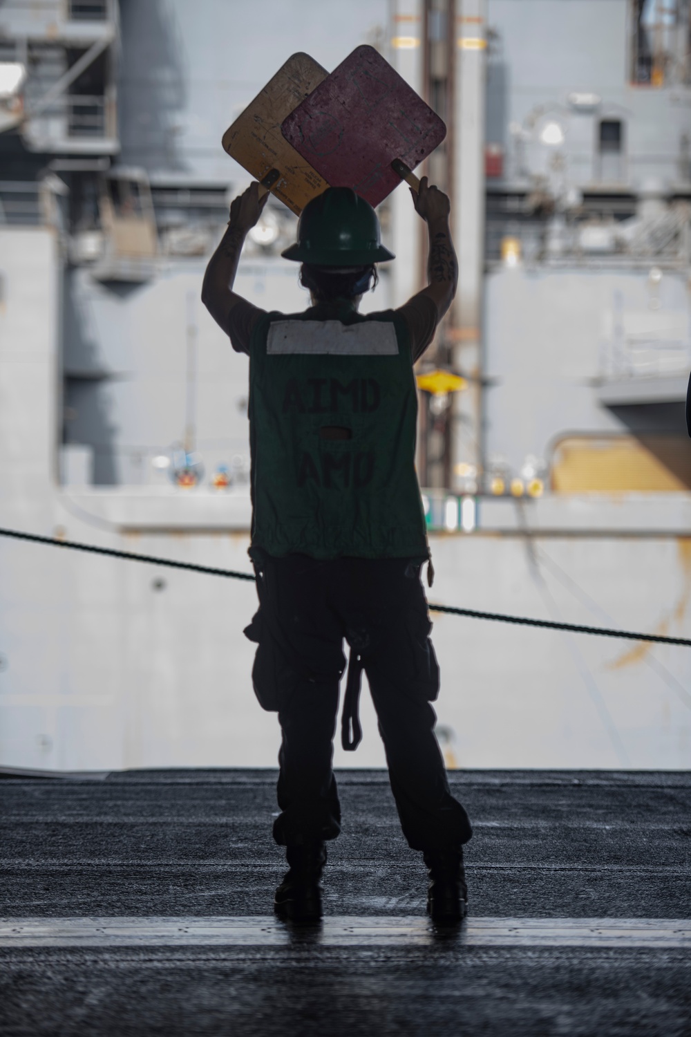 Nimitz Conducts a Replenishment-at-Sea