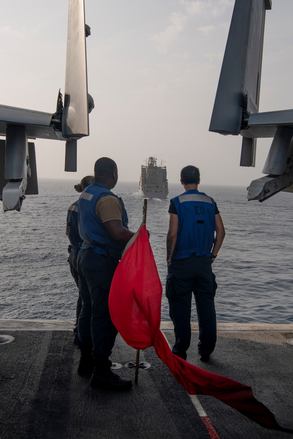 Nimitz Conducts a Replenishment-at-Sea