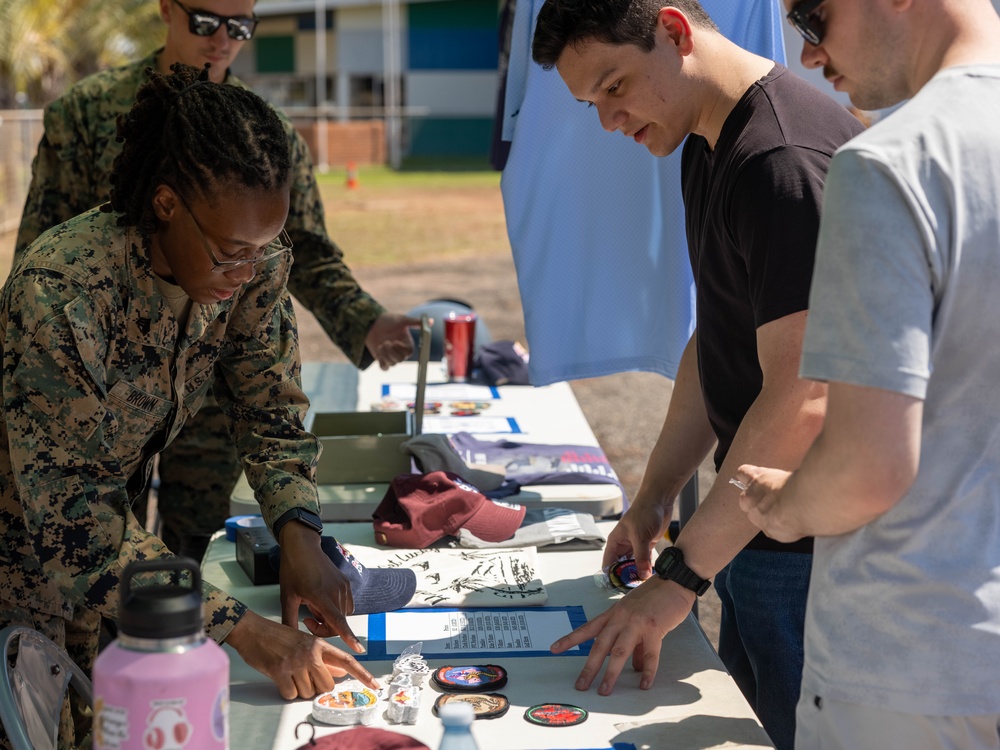 MRF-D 25.3: U.S. Marines participate in family day event