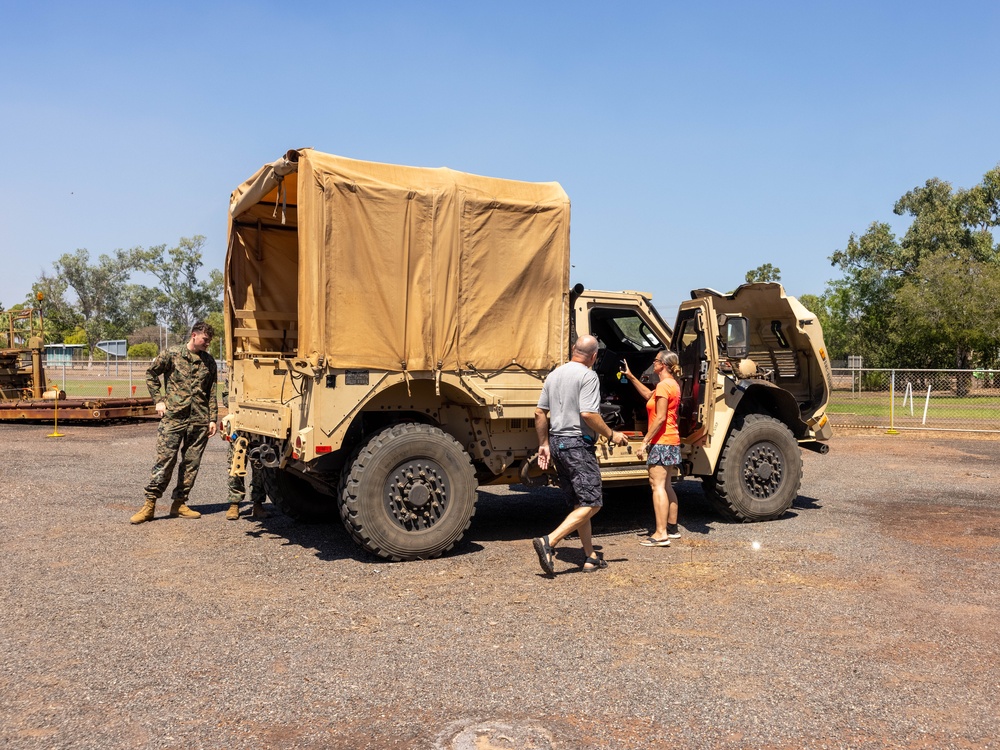 MRF-D 25.3: U.S. Marines participate in family day event