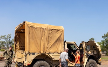 MRF-D 25.3: U.S. Marines participate in family day event