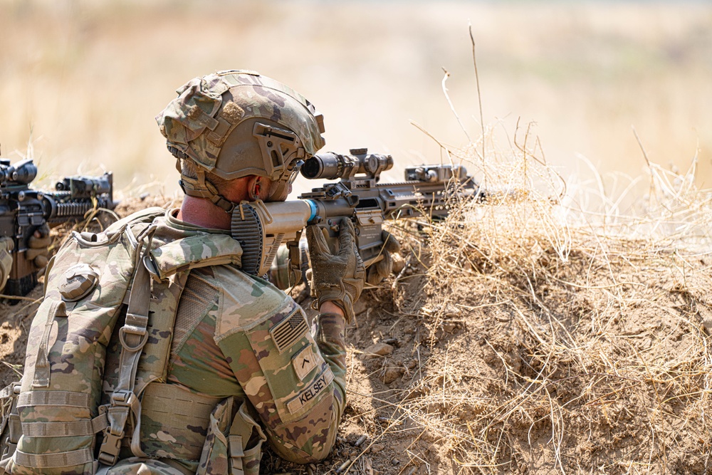 Bravo Company, 2nd Battalion, 502nd Infantry Regiment, CALFX at Novo Selo Training Area, Bulgaria