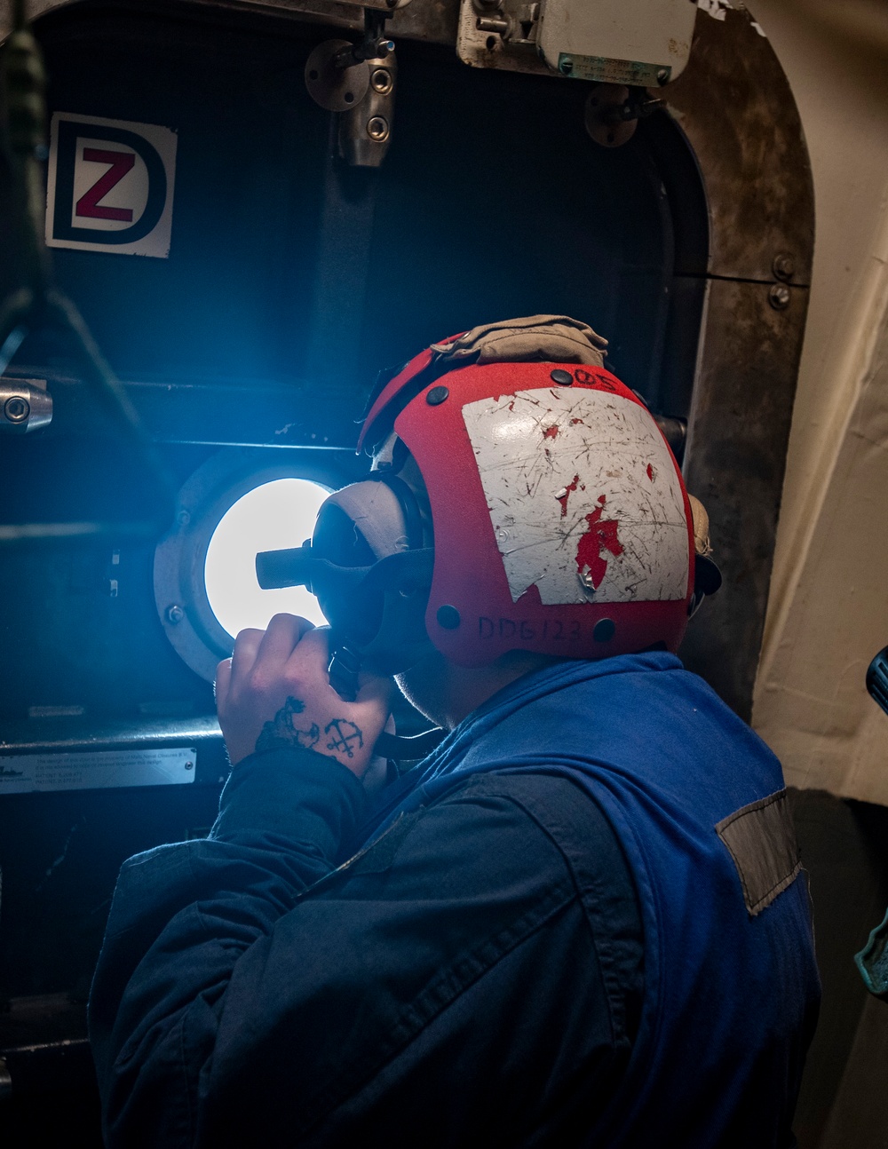 USS Higbee Conducts Flight Operations