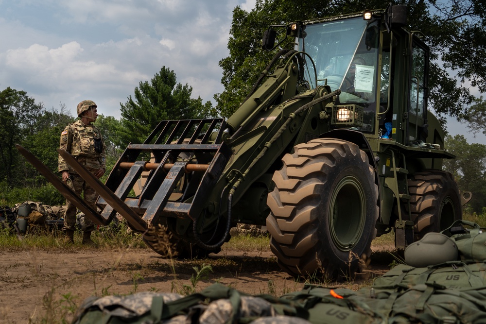 Forklift at Global Strike