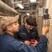 Sailors Conduct Maintenance
