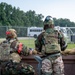 Airmen participate in an Alarm Red simulation during Northern Strike 25-2