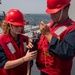 USS Higbee Conducts Replenishment-at-Sea with USNS John Lewis