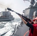USS Higbee Conducts Replenishment-at-Sea with USNS John Lewis