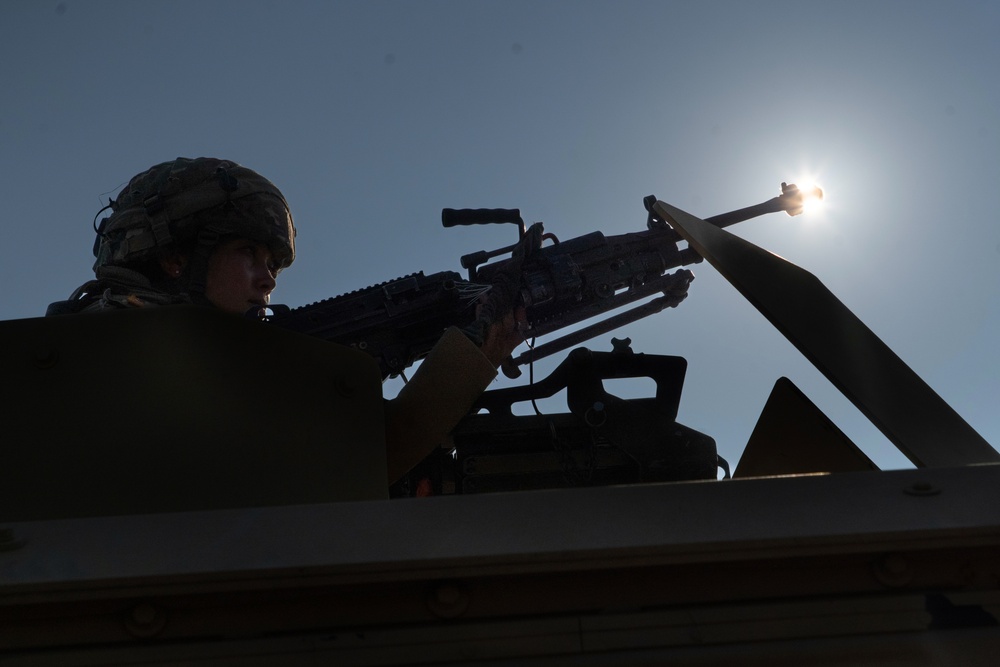 Pvt. Samantha Lawton at Global Strike