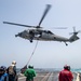 USS Higbee Conducts Vertical Replenishment