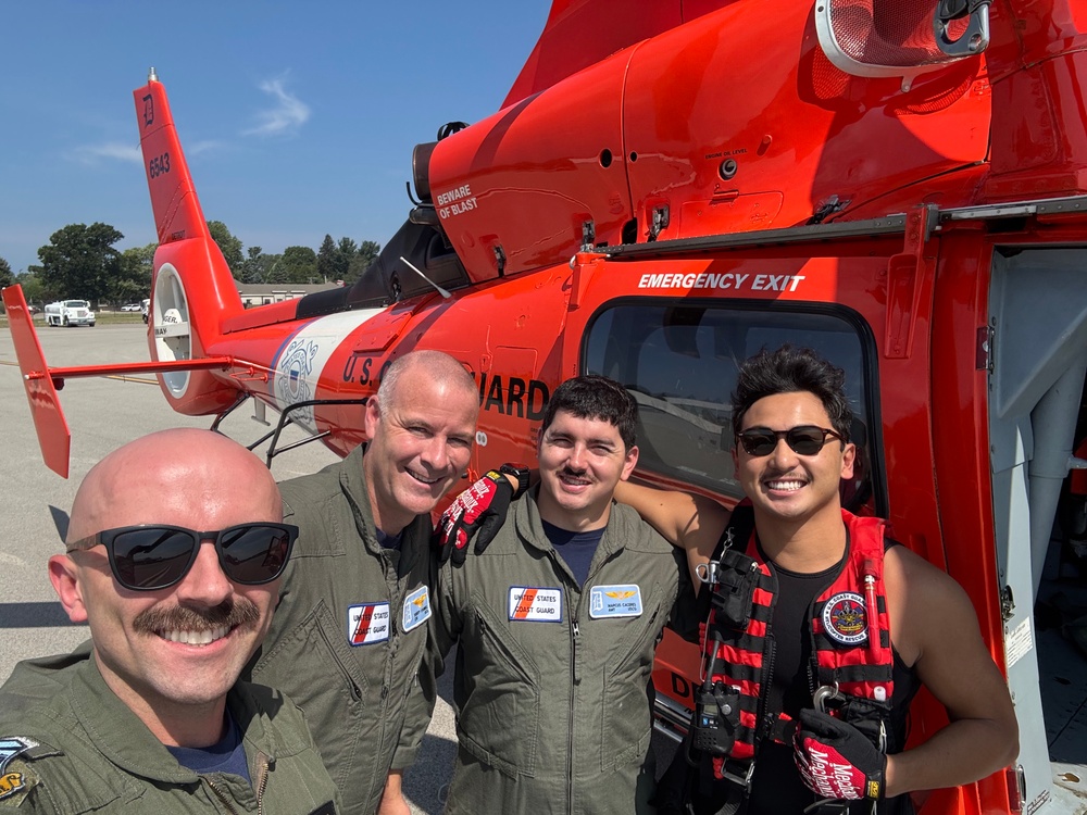 Coast Guard rescues 4 people from capsized vessel on Lake Erie