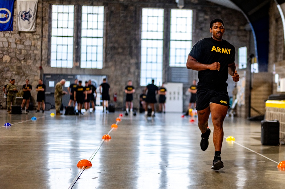 1-181st Field Artillery Regiment conducts Army Fitness Test