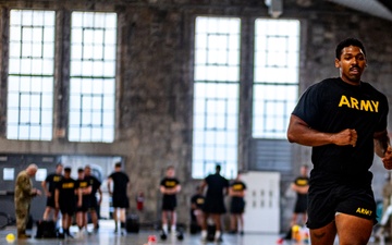 1-181st Field Artillery Regiment conducts Army Fitness Test