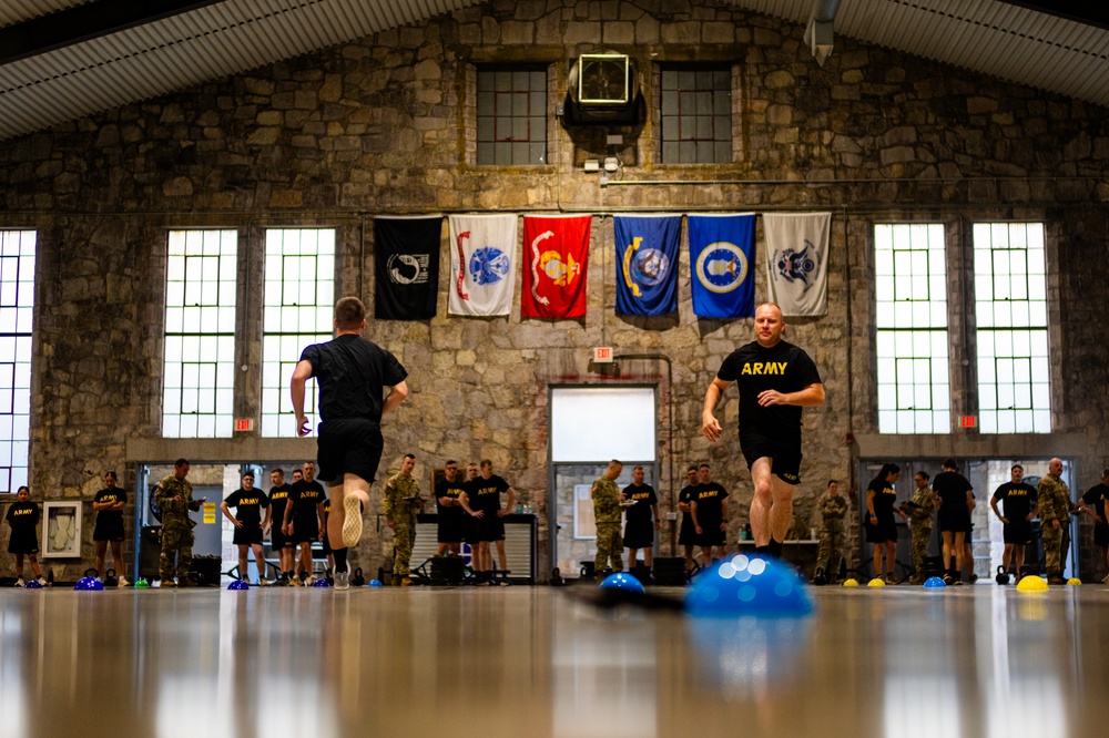 1-181st Field Artillery Regiment conducts Army Fitness Test