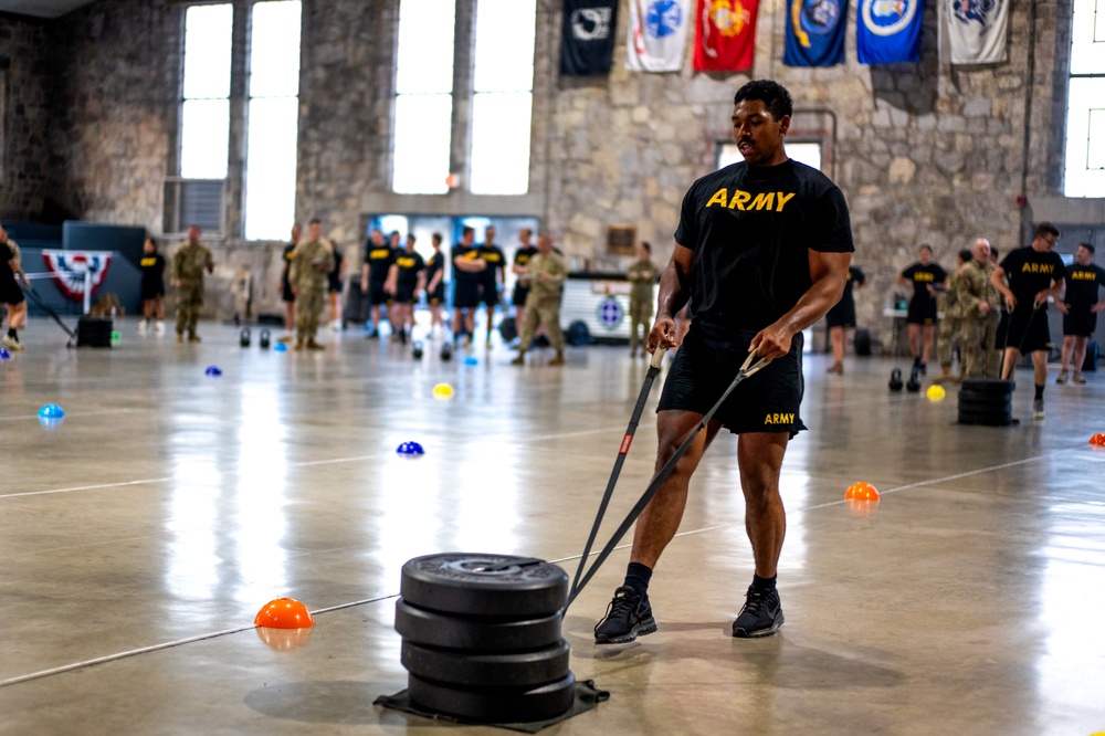 1-181st Field Artillery Regiment conducts Army Fitness Test