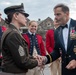 Gen. Donahue meeting the Fife and Drum Corps at The Royal Edinburgh Military Tattoo