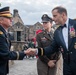 Gen. Donahue meeting the Fife and Drum Corps at The Royal Edinburgh Military Tattoo