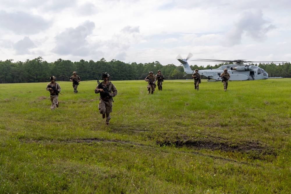 2nd ANGLICO &amp; NATO Allies Conduct Joint Casualty Evacuation Drill During Exercise Burmese Chase 25