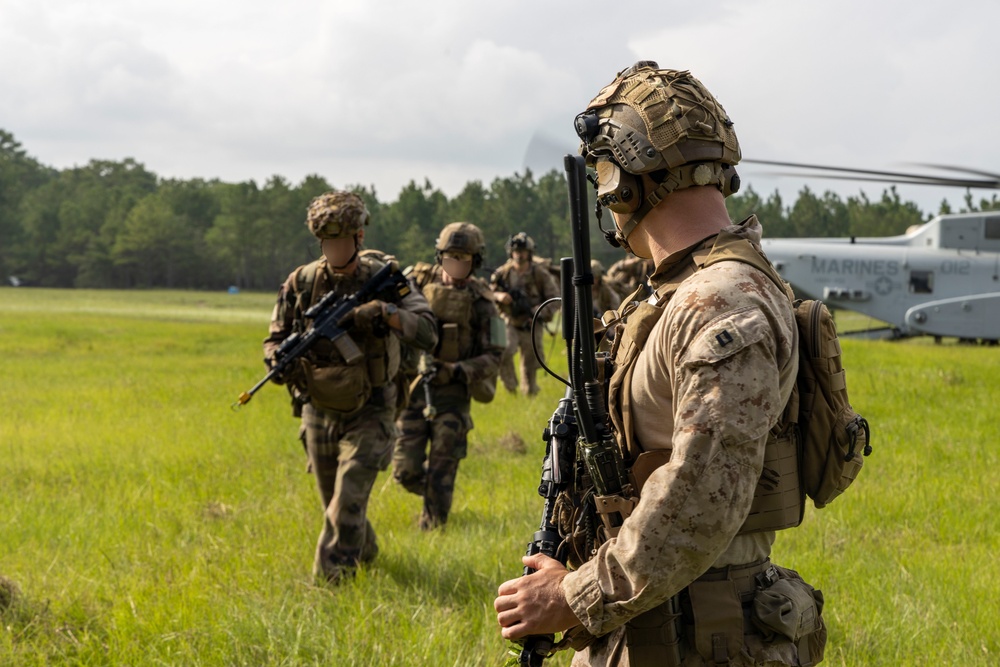 2nd ANGLICO &amp; NATO Allies Conduct Joint Casualty Evacuation Drill During Exercise Burmese Chase 25